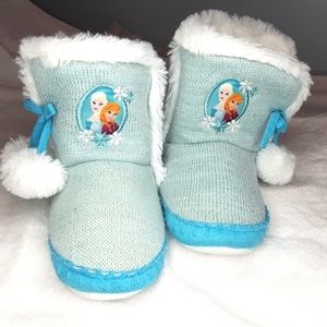 NEW Disney Store Frozen slippers booties